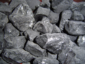 Lumps of coal