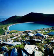 The top reservoir at Dinorwic. From First Hydro photo library