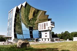 Solar furnace at Odellio, France